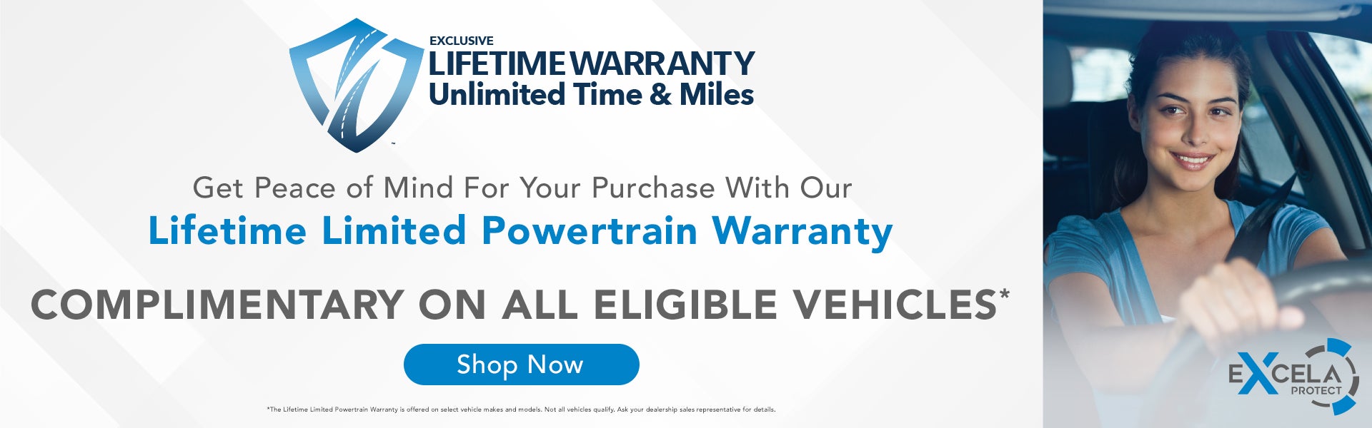 Limited Warranty available on select vehicles